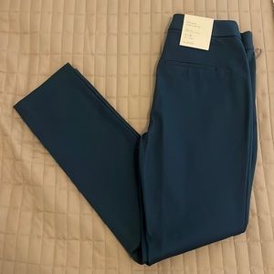 A new day, stretch skinny ankle pants, blue, size 4